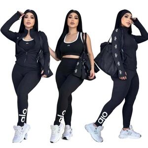 & Other Stories Black Women's Leggings 3 piece